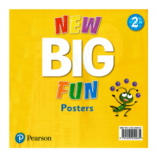 big 幼儿英语启蒙培生朗文原版 fun 3级别挂图 进口 新版