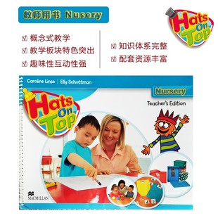 Hats on top 幼儿英语 2-6岁麦克米伦hats on top1/2/3/ nursery预备级教参