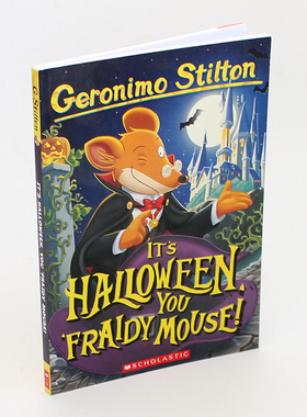 Geronimo Stilton 进口原版 It's Halloween You Fraidy Mouse! 老鼠记者#11：万圣节惊恐夜 进口故事书 [平装] [7-12岁]