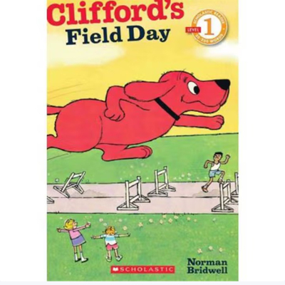 现货 大红狗的运动会 英文原版 SCHOL RDR LVL 1: CLIFFORD 分阶读物 儿童读物