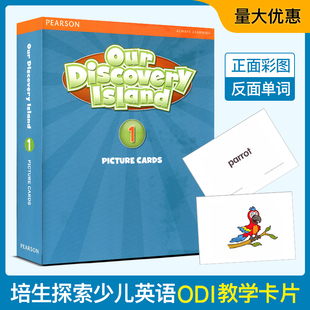 island discovery 第1级别 教学卡片Picture 1级教学卡片 朗文培生少儿英语ODI Cards Our