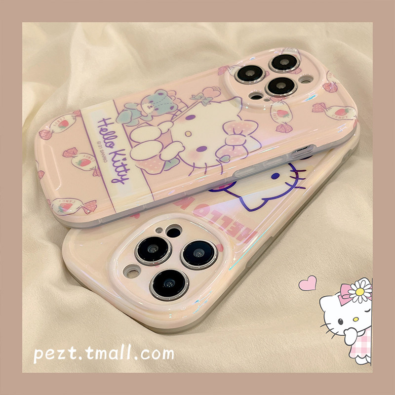 网红卡通可爱hellokitty适用苹果14ProMax手机壳蓝光iPhone13新款14pro小众12女11防摔13pro硅胶高级感全包软高性价比高么？