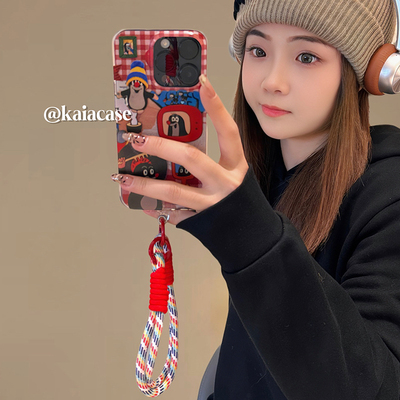 新品ins日韩网红卡通可爱手机壳