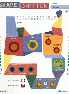 ShapeShifter Compressor by Aberrant DSP 压缩混音插件 正版