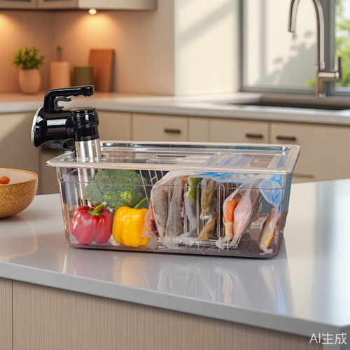 低温慢煮机水箱食材容器