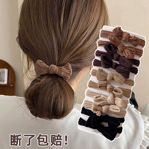 蝴蝶结发圈不伤发高弹力耐用头绳