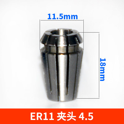 雕刻机主轴电机夹具ER11夹头螺帽2丝高精度ER16和ER20动平衡螺母图片