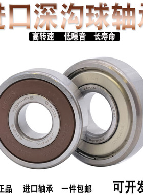 进口NSK轴承 6312 6313 6314 6315 6316RS6317Z 6318ZZ电机DDU C3