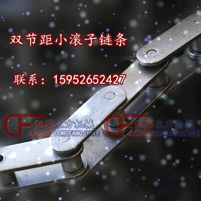 C2082工业输送链条C216AL双节距大滚子输送链条 节距50.8输送链条