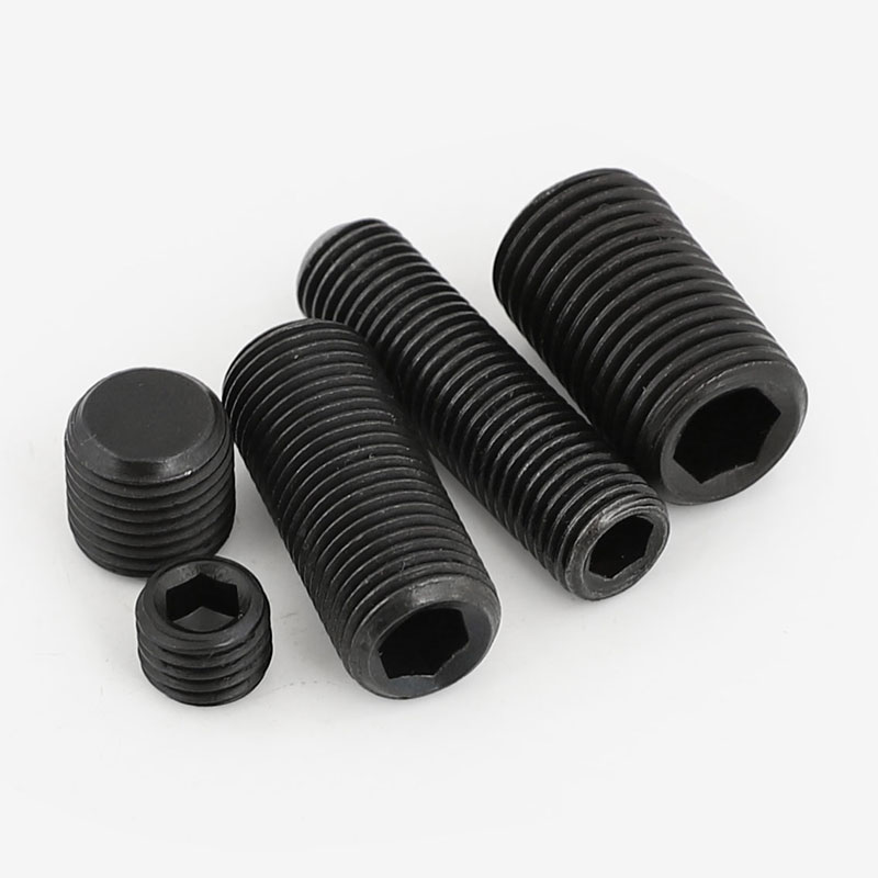 12.9级细牙内六角紧定螺n丝堵头平端螺塞M5M6M8M10M12M16M20M22M2