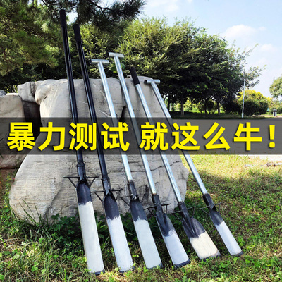 挖树专用锹铲子锰钢洛阳铁铲户外农用工具断树根深挖土坑洞沟神器
