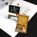 比彩 Маленькая деревянная доска для рисования, пигментированные канцтовары, кремовый аксессуар с аксессуарами, «сделай сам»
