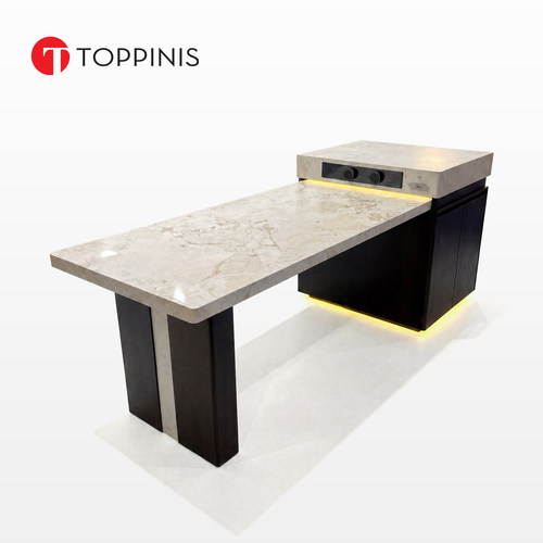 Toppinis意式极简伸缩岛台餐桌