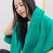 日本丽百莱斯浴巾男女家用纯棉吸水速干全棉毛巾超柔大号沐浴裹巾