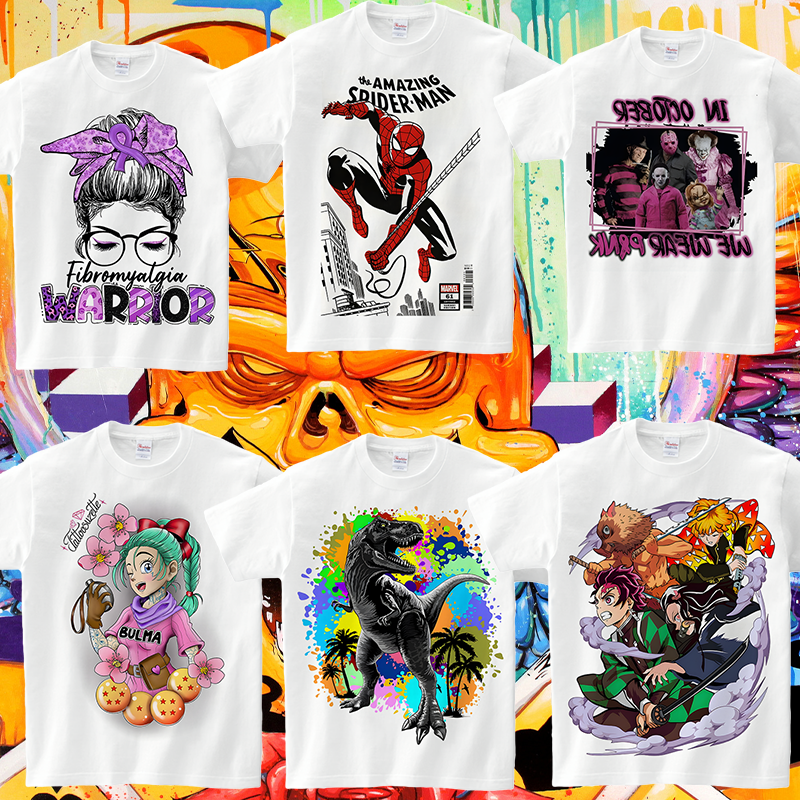 卡通动漫短袖宽松青少年