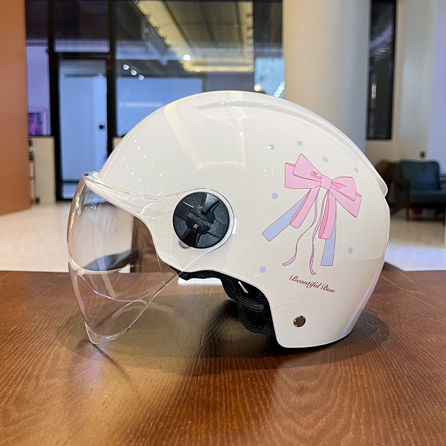 可爱电动车头盔男女款蝴蝶结半盔四季通用安全帽新国标3C认证防晒,电动车/配件/交通工具,电动车头盔,淘宝优惠券,粉丝福利购,淘宝优惠卷