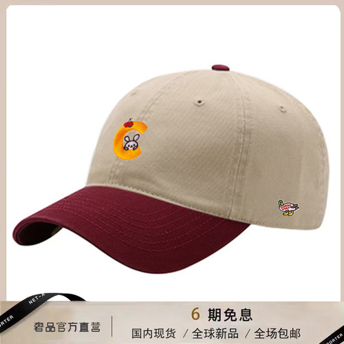 【官网正品】HUMAN WEEH男女同款棒球帽可爱百搭遮阳简约时尚休闲