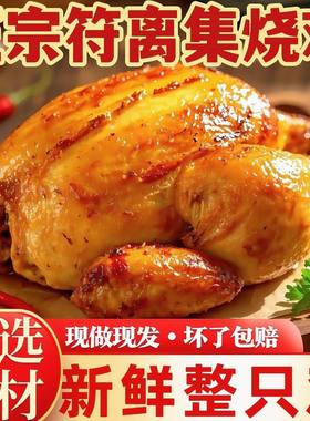 整只烧鸡正宗符离集烧鸡安徽特产网红鸡肉零食熟食卤味扒鸡真空装