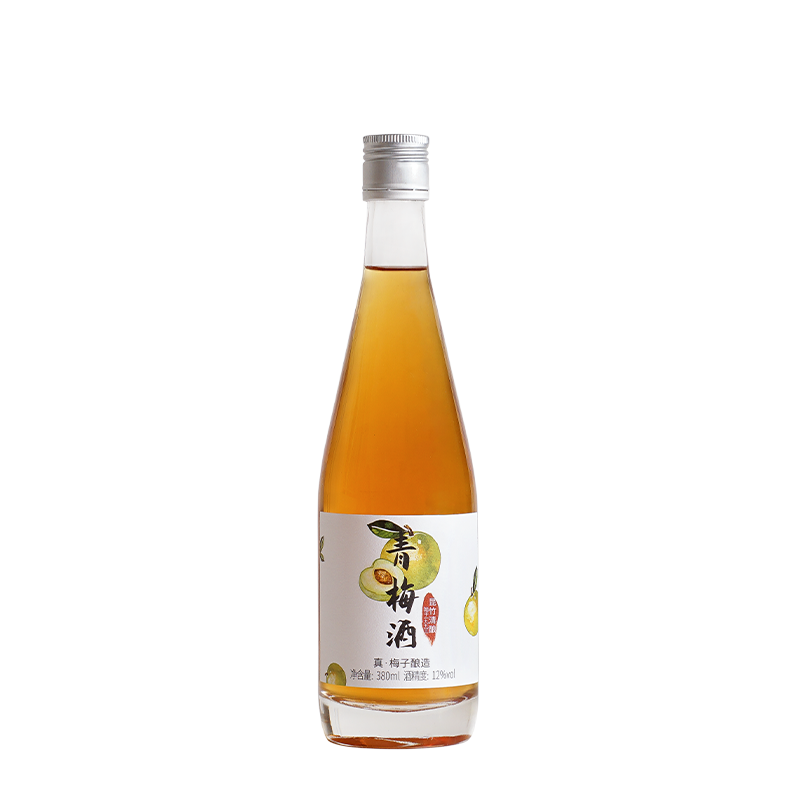 昆竹清酿青梅酒1年熟成本格梅酒500ml自然发酵梅子酒 12%vol 箱装