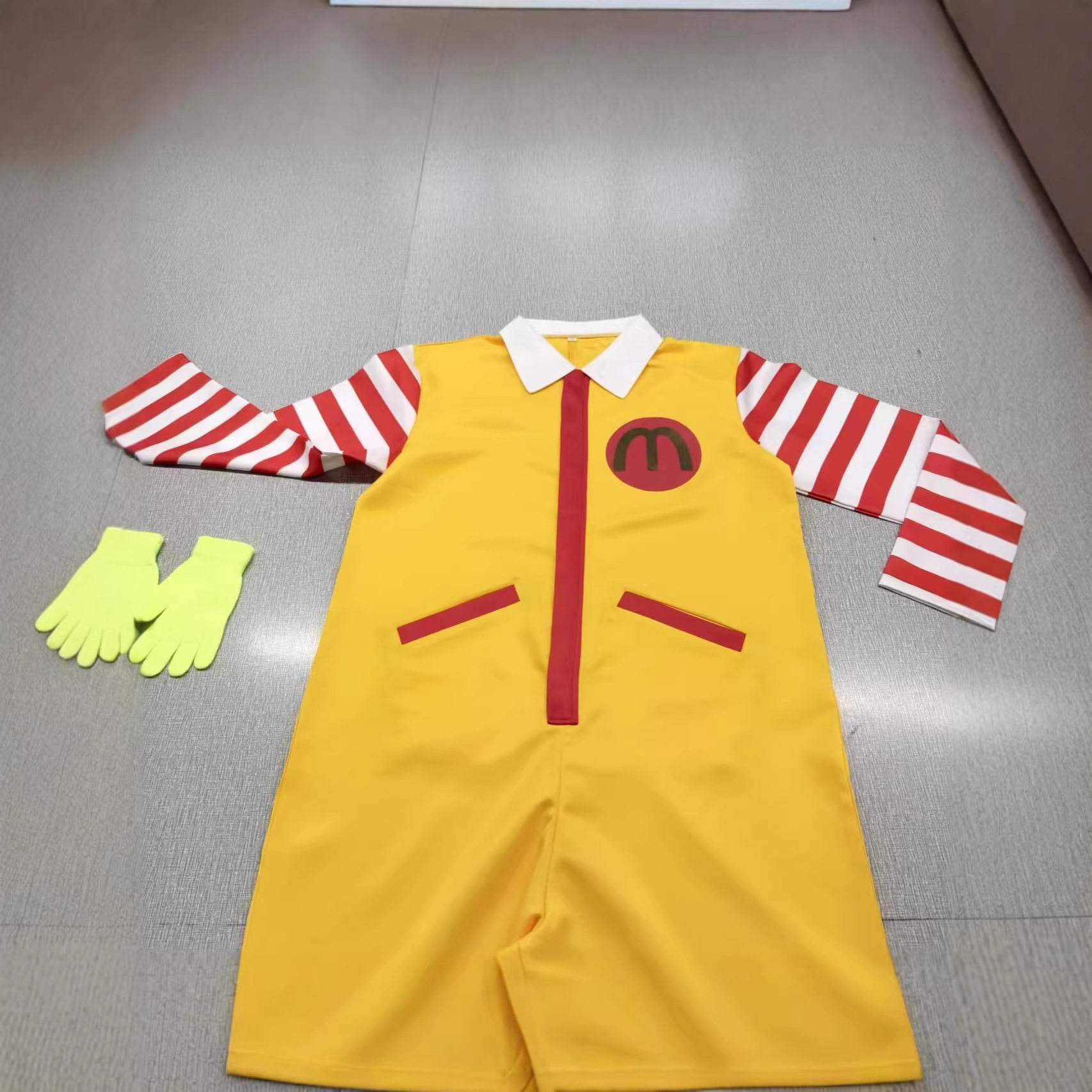 万圣节麦当劳叔叔表演服Cosplay角色服装迎宾cos服McDonald