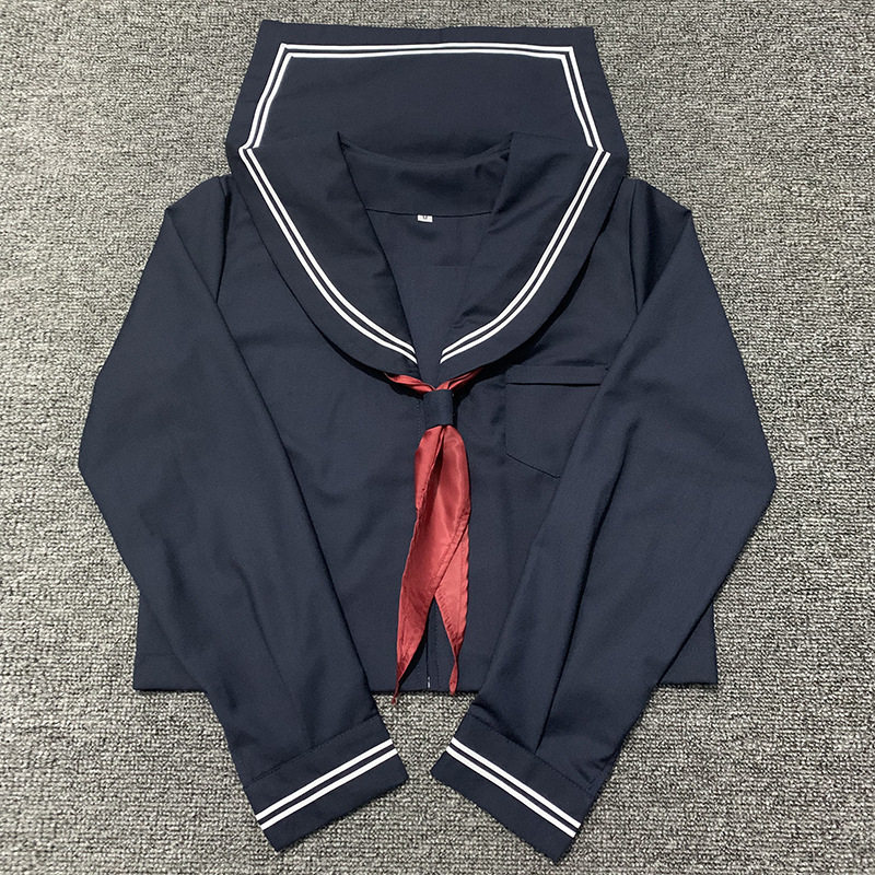 基础款绀二本水手服JK制服基础款日系女学生校服学院风演出服套装