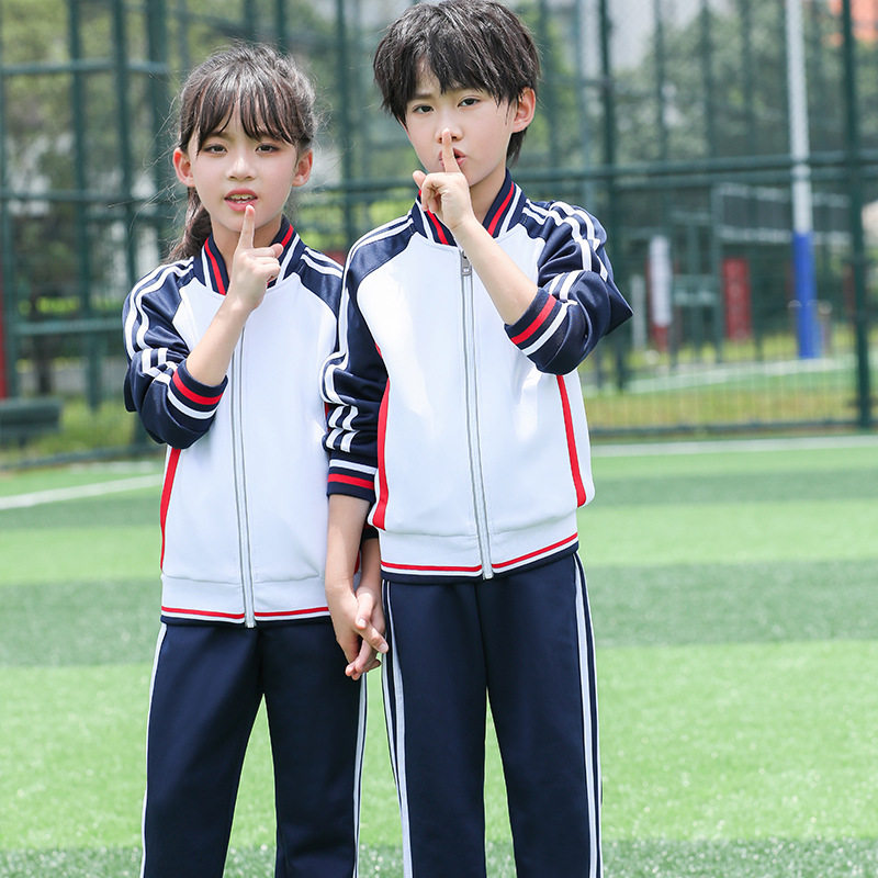 春秋季初中学生校服套装高中生毕业班服团体服男女款秋冬季运动服