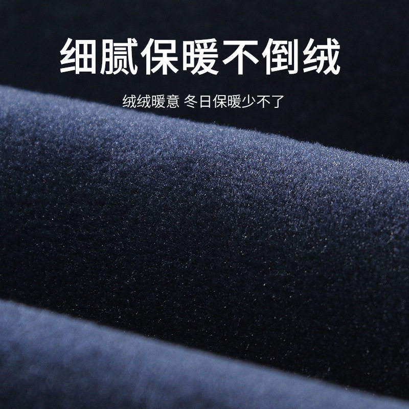 胖童裤子男童加肥加绒运动裤儿童校服小学生藏青色灰色初中生校裤