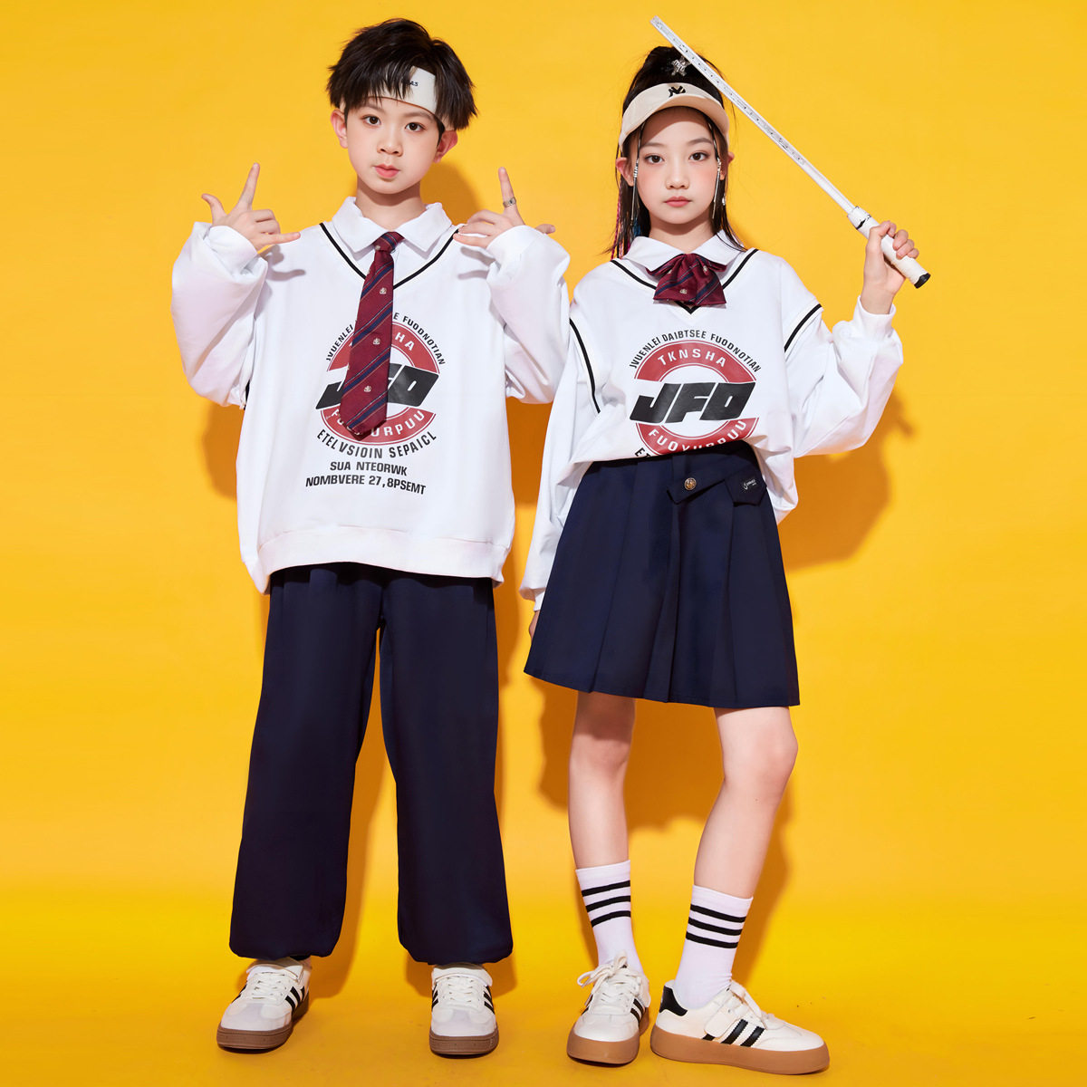春秋款学院风幼儿园服休闲一年级儿童校服套装小学生班服三件套