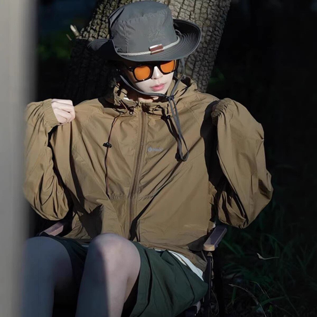 轻薄款防晒衣女款防紫外线工装风夏季户外冰丝冲锋衣男女通用外套