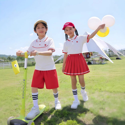 儿童校服小学生班服男女童英伦风制服幼儿园园服套装大合唱演出服