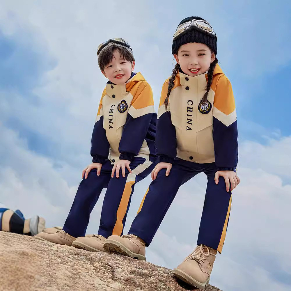 2024年中小学生校服春秋运动套装一年级儿童班服幼儿园园服定做