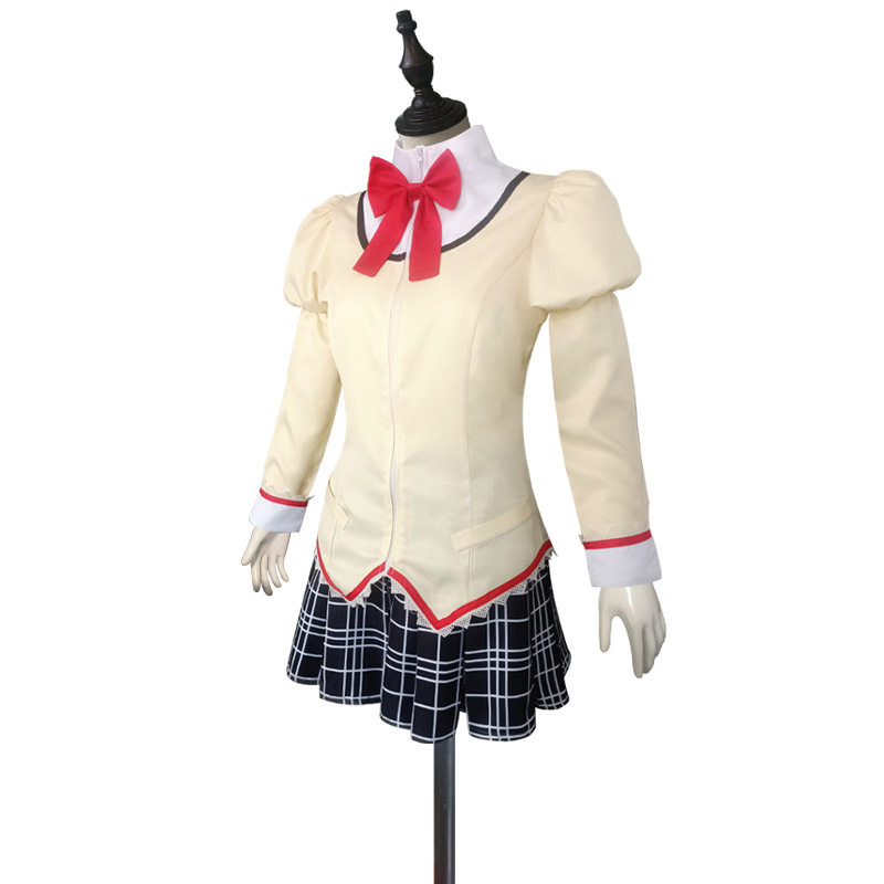 魔法少女的小圆cos服鹿目圆晓美焰美树沙耶香见泷原中学校服现货