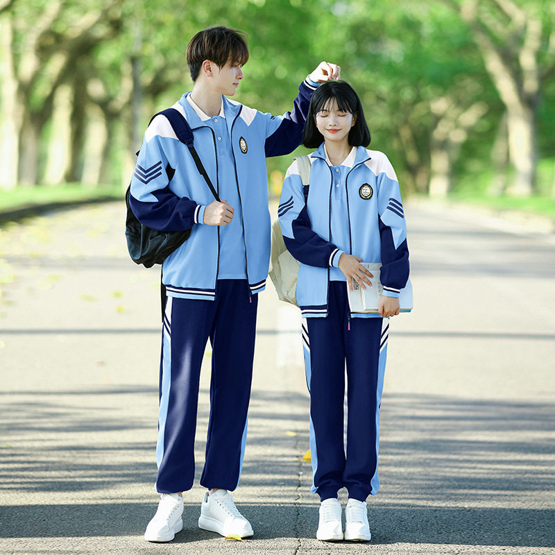 2024情侣装秋冬装卫衣外套 中小学生班服校服运动会服装 一件代发