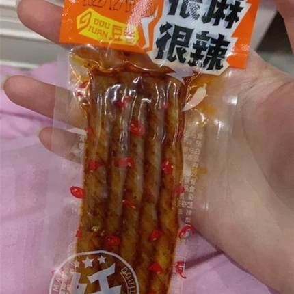 邬辣妈豆筋辣条相思卷豆条散称豆乾零食麻辣网红小吃湖南特产