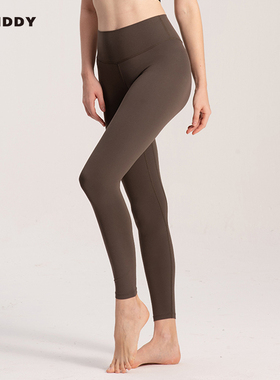 slenddy Cuddle高腰提臀裸感瑜伽裤蜜桃臀健身裤外穿运动裤S6007