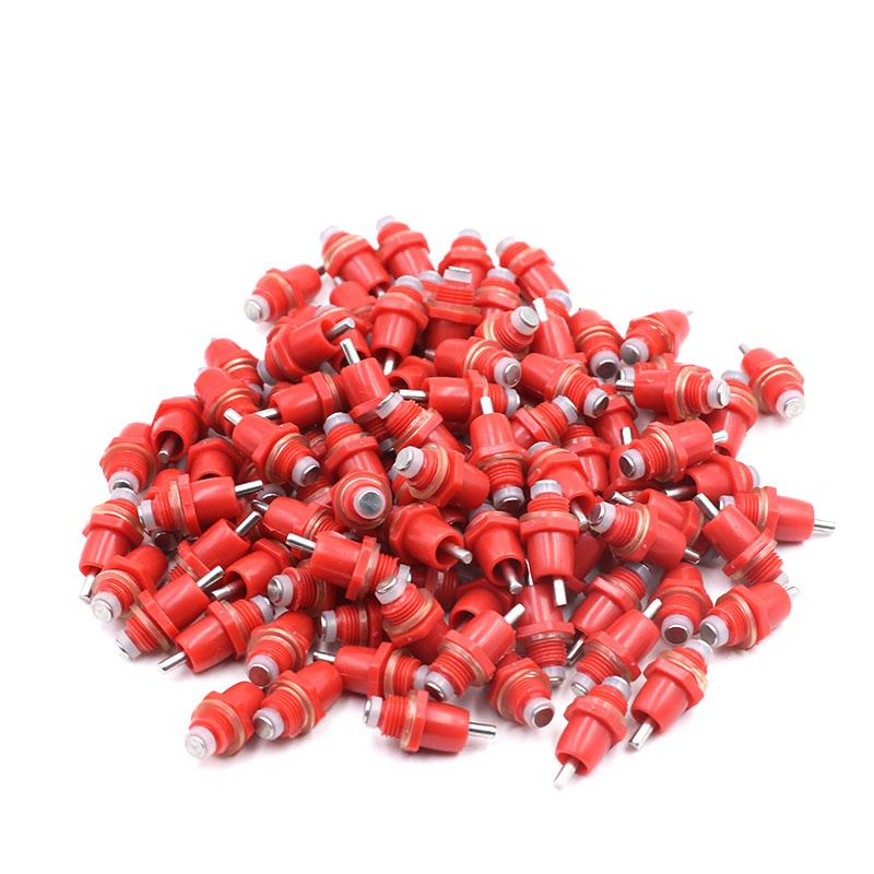 10/20/30 Pcs Chicken Quail Water Drinker Nipple Spring Type