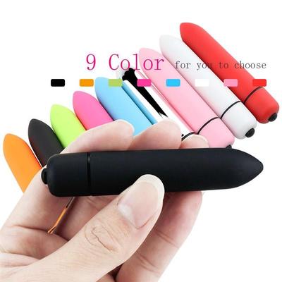 9 Colors 10 Speed Mini Bullet Dildo Vibrator Clitoris Stimul