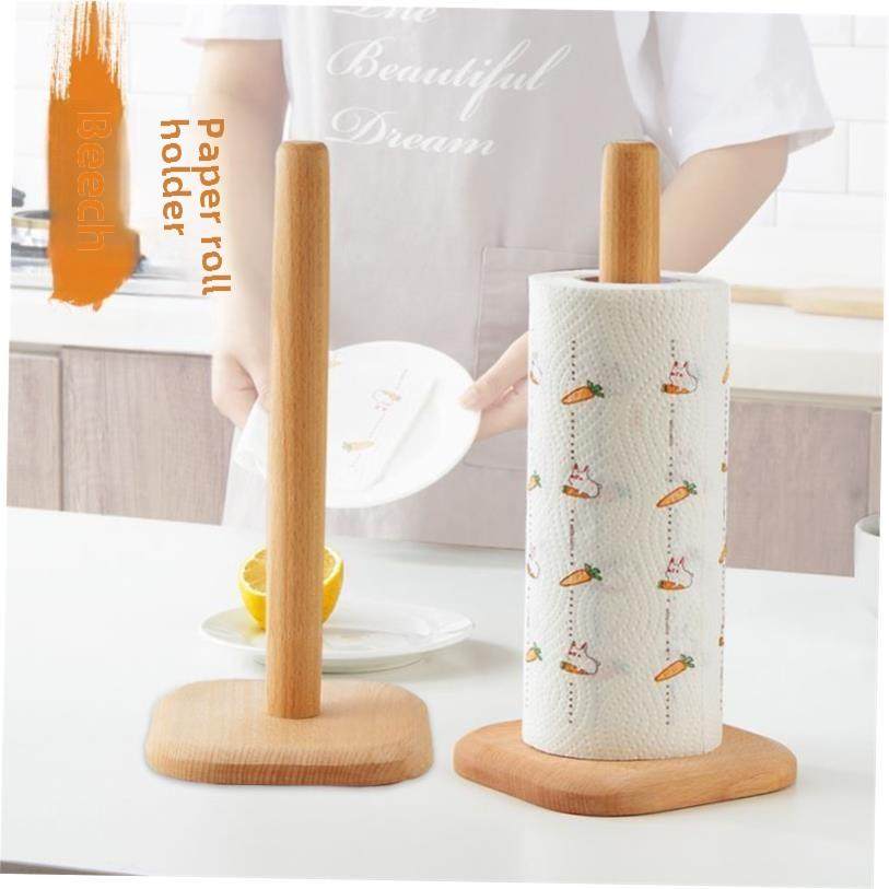 Kitchen Roll Paper Towel Holder Bathroom Tissue Stand Rose G