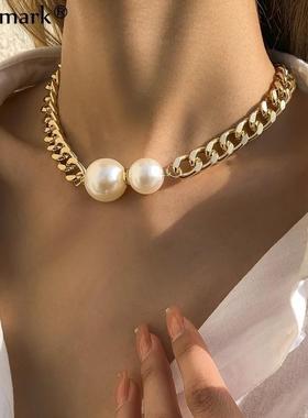 Necklace Jewelry Women Pearl Pearls for 项炼女高级设计感小众