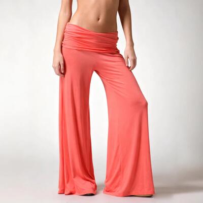 Wide leg casual yoga pants flared pants