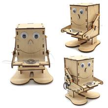 Assembly Model Robot Science Experiment Toy DIY Craft Kits S