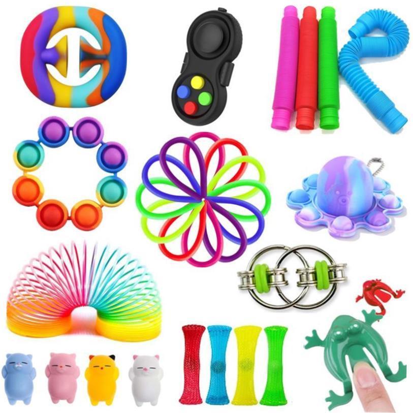 Fidget Toys Pack Anti Stress Adults Kids Squeeze Sensory Aut