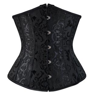 Gothic Sexy Underbust Corset Waist Trainer Slimming Lingerie