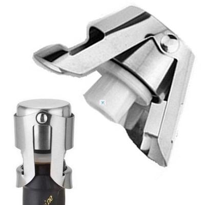 Stainless Steel Champagne Wine Bottle Stopper Portable Seale