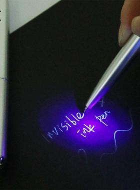 Invisible Ink Pen With Uv Light Hidden Handwriting Novelty B