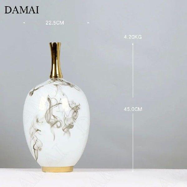 创意细口瓷瓶中国禅墨