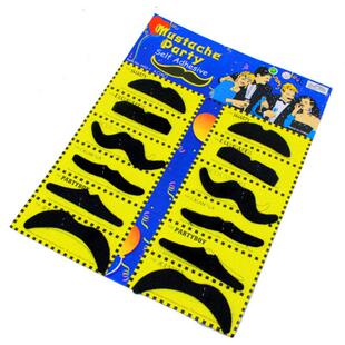 Black Fake mustache Fake mustache for Halloween party 假胡子