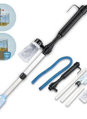 New Siphon Cleaner Aquarium Gravel Battery Fish Tank Vacuum