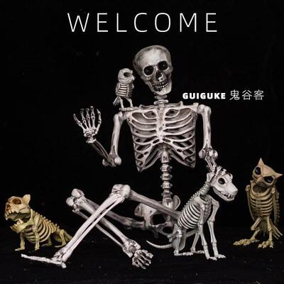 万圣Halloween Animal skeleton Simulated Skeleton Ornament