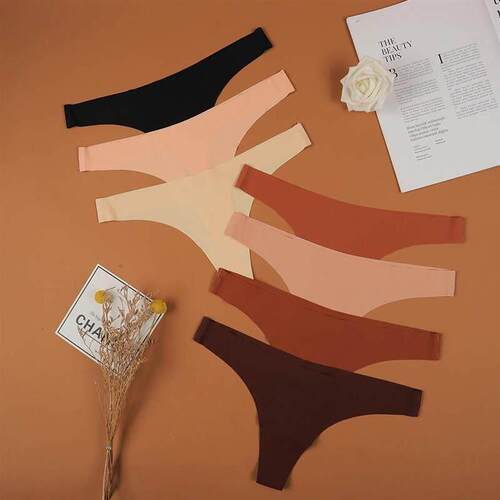 Sexy Sports Panties Ms Underpants Seamless Thong G String 裤